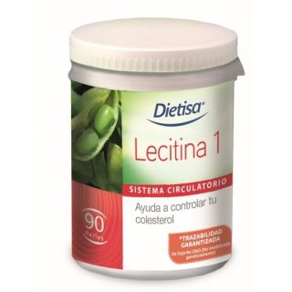 Dietisa Lecitina de Soja 1000mg 90 Perlas