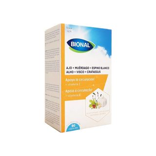 Bional Ajo Muérdago Y Espino Blanco 80 Cápsulas