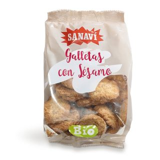 Sanavi Galletas con Sesamo Sin Azúcar 250 Gramos