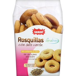 Sanaví Sanalinea Rosquillas Con Anís Verde 150 g