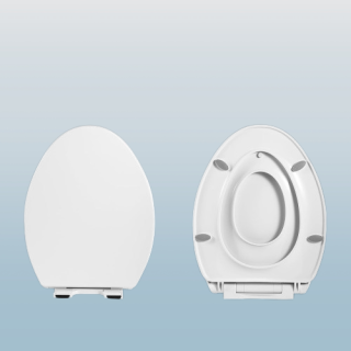 Asiento de inodoro alargado