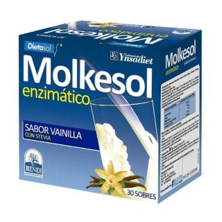 Ynsadiet Molkesol Enzimatico Sabor Vainilla 30 Sobres