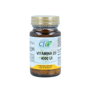 Cfn Suplemento De Vitamina D3 4000 Ui 60 Cápsulas