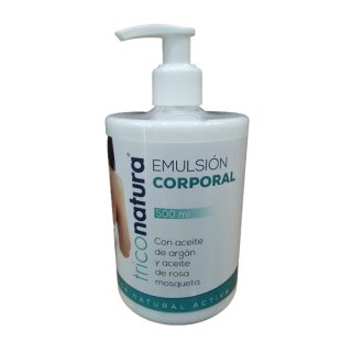 Triconatura Emulsión Corporal Hidratante Y Nutritiva Con Aceite De Argán Y Rosa Mosqueta 500 ml