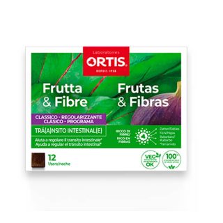 Ortis Fruta Y Fibra Classic 12 Cubitos