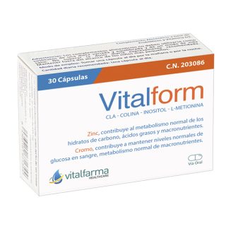 Vitalfarma Vitalform 30 Cápsulas