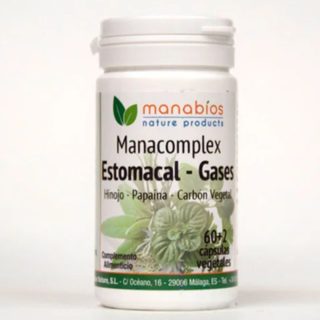 Manabios Manacomplex Estomacal 60+2 Cápsulas Vegetales