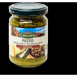 La Bio Idea Pesto Siciliano Orgánico 140 g