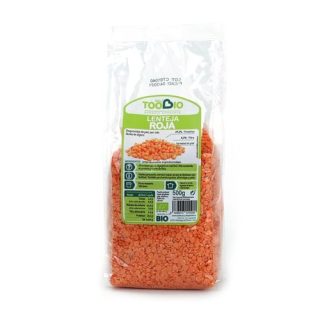 TooBio Lenteja Roja Coral BIO 500 g
