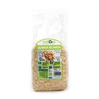 TooBio Quinoa Blanca Orgánica Sin Gluten 400 g
