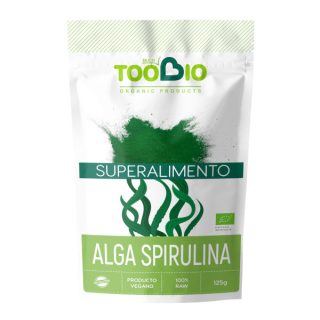 Toobio Espirulina En Polvo Orgánica 125 g