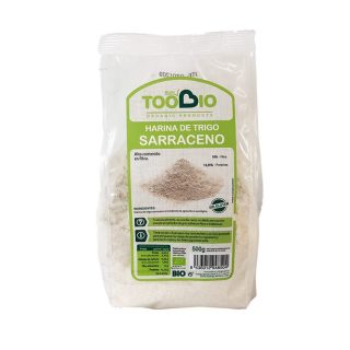 TooBio Harina Trigo Sarraceno Sin Gluten BIO 500 g