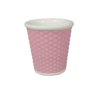 Alternativa 3 Vaso De Cerámica Con Silicona Candy Pink De 80 ml