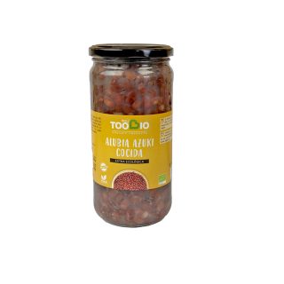 TooBio Alubia Azuki Cocida Sin Gluten BIO 400 g
