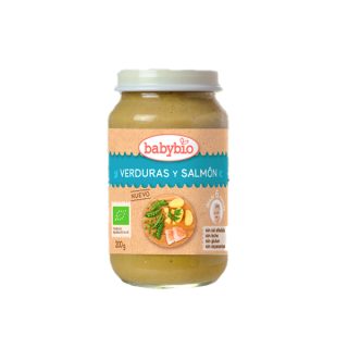 Babybio Potito De Verduras Y Salmón De 200 g