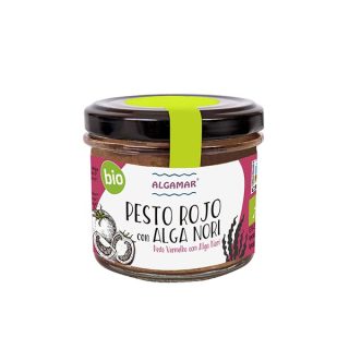 T-Algamar Pesto Rojo Orgánico Con Alga Nori 100 g