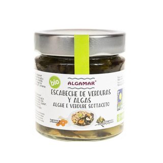 T-Algamar Algas Y Verduras En Escabeche 190 g