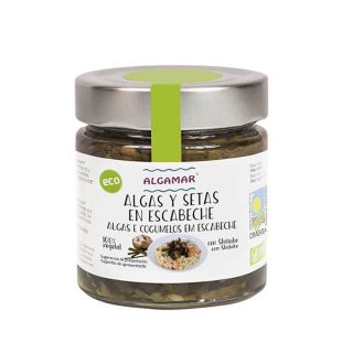 T-Algamar Algas Marinas Y Setas Escabeche 160 g