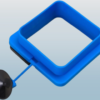 2pc Anillo de alimentación flotante de peces