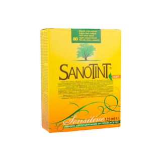 Sanotint Sensitive 80  Tinte Para Cabello En Rubio Claro