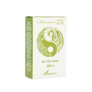 Soria Natural Chinasor 23 Bu Fei Wan 30 Comprimidos