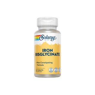 Solaray Iron Bisglycinate 60 Comprimidos