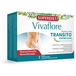 Superdiet Vivaflore Psyllium Transito 100 Comprimidos