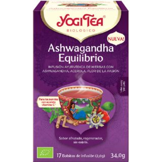 Yogi Tea Ashwagandha Equilibrio 17 Filtros