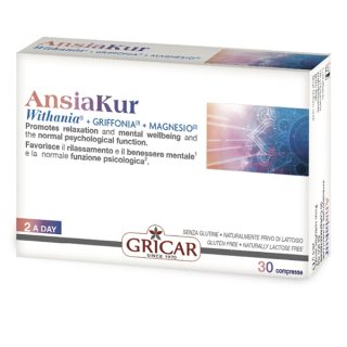 Gricar Ansiakur 30 Comprimidos