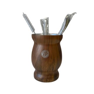 Taragüi Clásico Mate De Calabaza En Color Marrón