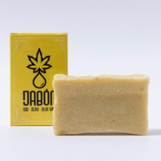 La Flor De Poqueira Jabón Natural  Con Cbd Aloe Vera Y Aceite De Oliva 85 g