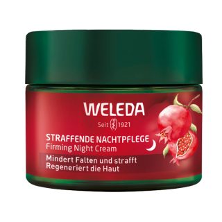 Weleda Crema Reafirmante De Noche De Granada Y Péptidos Maca 40 ml