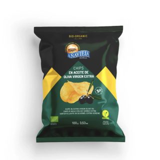 Añavieja Patatas Fritas Aceite Oliva Sin Gluten BIO 100 g