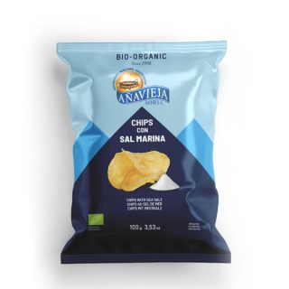 Añavieja Patatas Fritas Aceite Girasol Sin Gluten BIO 100 g