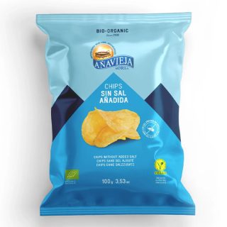Añavieja Patatas Fritas Sin Sal Sin Gluten BIO 100 g