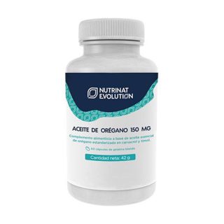 Nutrinat Evolution Aceite De Orégano 150 Mg. 60 Cápsulas