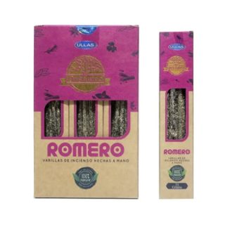 Ullas Incienso Varillas Romero Organico 25 Gramos