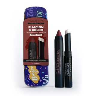 Camaleon cosmetics Lata Basic Colourstick+lip Primer Terra