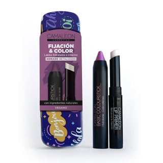 Camaleon cosmetics Lata Basic Colourstick+lip Primer – Morado