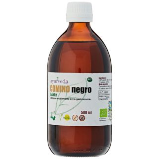 Ayurveda Aceite De Sesamo Negro BIO 500 ml