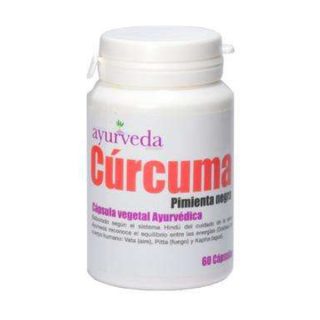 Ayurveda Curcumina Con Pimienta 60 Cápsulas