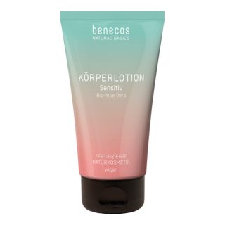 Benecos Loción Corporal Sensible Aloe BIO Vegano