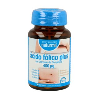 Naturmil  Ácido Fólico Plus 400 Mg. 90 Comprimidos