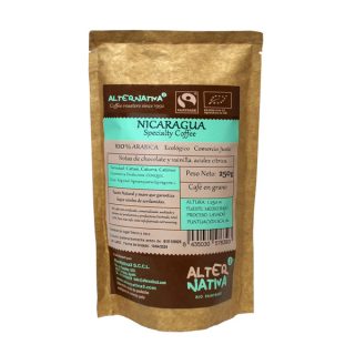 Alternativa 3 Café Grano Nicaragua Coaquil BIO 250 Gramos
