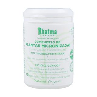 Rhatma Talco Micronizado De Plantas Pequeño 20 Gramos