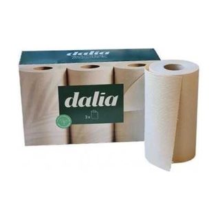 Drasanvi Dalia papel Cocina Sin Blanquear BIO 3 Rollos