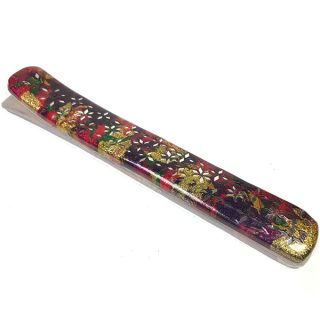 Radhe Shyam Incensario Lacado Largo Estrella Multicolor