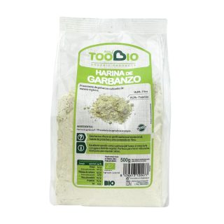 TooBio Harina Garbanzo BIO 500 Gramos