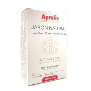 Intersa Aprolis Jabon Natural Propoleo Coco Naranjo ECO 100 Gramos