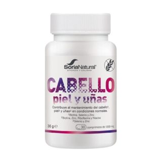 Soria Natural Cabello Piel Y Uñas 30 Comprimidos